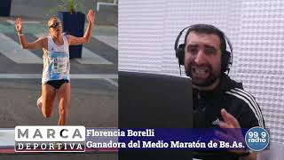 FLORENCIA BORELLI EN MARCA DEPORTIVA RADIO FM 999 23082022 [upl. by Ennirok]