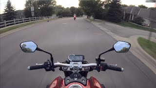 UNCUT 60FPS POV Ride Night  HONDA CB1000R AKRAPOVIC  QUICKSHIFTER  AUTO BLIPPER [upl. by Chessy]