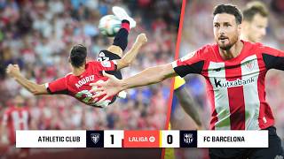 La chilena de ADURIZ la falta de MESSI…  Los MEJORES momentos del FC BARCELONA vs ATHLETIC CLUB [upl. by Leahcir466]