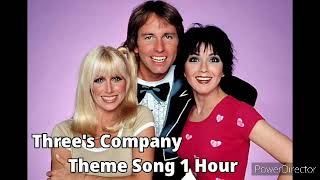 Threes Company Theme Song 1 Hour [upl. by Thamora]