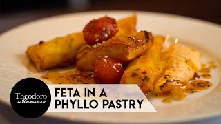 Feta in Phyllo Pastry Recipe 8 Easy Steps Theodoromamais [upl. by Elorac]