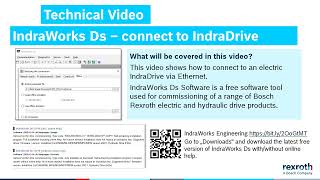 IndraWorks Ds – connect to IndraDrive via Ethernet [upl. by Chaudoin154]