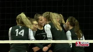 Omaha Skutt vs Elkhorn South volleyball [upl. by Akla]