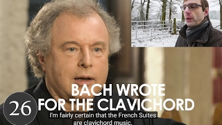 ANDRAS SCHIFF ON BACH AND THE CLAVICHORD [upl. by Ellehcan]