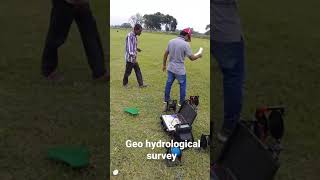 Geo Hydrological Survey to locate ground water [upl. by Corrine]