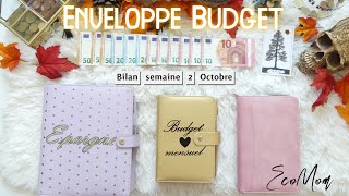 Enveloppe Budget Bilan Semaine 2 Octobre [upl. by Renell]