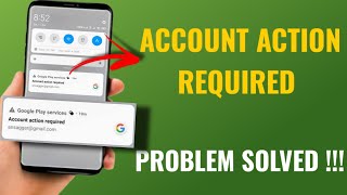 How To Remove Account Action Required From Notification Panel  Google Account amp Gmail  English [upl. by Oilasor]