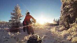 Anchorage is fat bike heaven [upl. by Ahsyla]