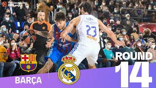 Mirotic has careerbest game in El Clasico  Round 14 Highlights  Turkish Airlines EuroLeague [upl. by Margit869]