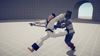 TAEKWONDO CHAMPION vs EVERY UNIT  TABS  Totally Accurate Battle Simulator [upl. by Aihsatsan]