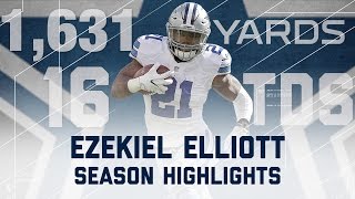 Ezekiel Elliott 2016 Rookie Season Highlights  Dallas Cowboys  NFL [upl. by Riddle]