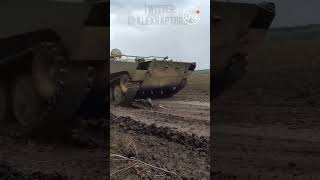 Німецький Wisent 1 MC та фінський Leopard2R shrots [upl. by Mali]