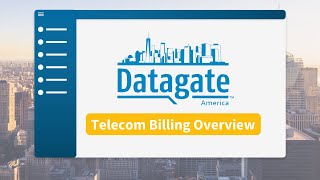 Datagate Telecom Billing Overview [upl. by Cesaro301]