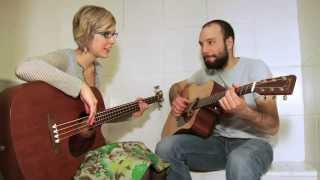 Our First Show  Hail Mary acoustic  Pomplamoose [upl. by Ahasuerus]