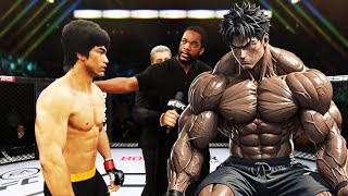 UFC 4  Bruce Lee vs Super Anime Boy EA Sports UFC 4 [upl. by Anwahsal887]