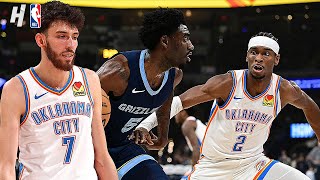 Memphis Grizzlies vs Oklahoma City Thunder  Full Game Highlights  December 18 202324 NBA Season [upl. by George669]