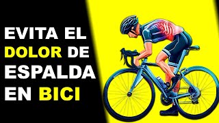 5 CONSEJOS para EVITAR DOLOR de ESPALDA EN BICICLETA │Salud y Ciclismo [upl. by Anemix]