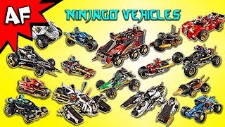 Every Lego Ninjago Ninja amp Villian CARS  VEHICLES  Complete Collection [upl. by Manson925]