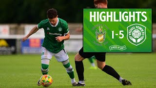 Highlights  Melksham Town 15 Yeovil Town [upl. by Gelasias]