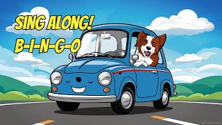 Bingo  The Farmers Dog  Sing Along with Lyrics  Kids Songs amp Nursery Rhymes [upl. by Xam]