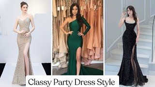 Women Classy Party Dress Design Ideas  Classy y Dress Fashion  EleganceFashion87 [upl. by Euqinue]