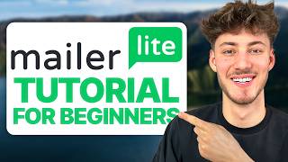 Mailerlite Tutorial For Beginners 2024 Beginner Guide [upl. by Ahsim654]