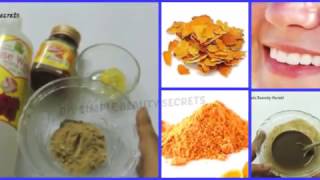 How to use orange peel powder for fairness amp skin whiteningDIY Orange peel face mask [upl. by Thorncombe]