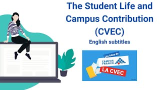 Campus France tutorials  The Student Life and Campus Contribution CVEC [upl. by Eittap]