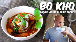 Boeuf mijoté à la vietnamienne  Bo Kho  Le Riz Jaune [upl. by Ramos426]