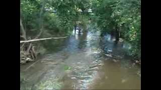 Kilcoy Creek Flooding [upl. by Neesay382]