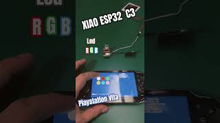 Xiao esp32 c3 🤖con Playstation Vita 🤖 [upl. by Hanimay]