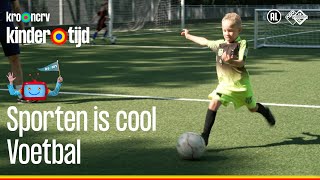 Voetbal  Sporten is Cool  Kindertijd KRONCRV [upl. by Aisetal135]