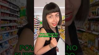 POV VEGANS NO SUPERMERCADO 🛒🌱 [upl. by Yhtomot527]