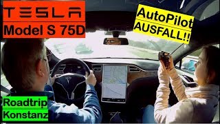 Roadtrip Konstanz mit dem Model S  Autopilot total Fail  A better Routeplanner  Strominator [upl. by Aziul]