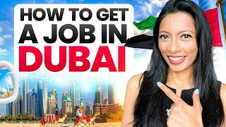 How To Get A Job In Dubai In 2024  Top 10 Websites  Insider Tips amp Strategies  Nidhi Nagori [upl. by Ailla859]