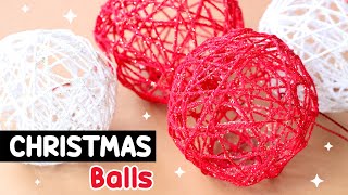 Christmas ornaments  Christmas balls DIY [upl. by Merwyn]