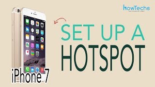 iPhone 7  How to Set Up a Wifi Hotspot [upl. by Inna]