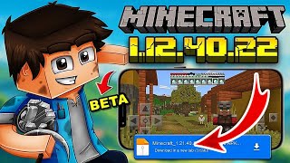 🔥 MINECRAFT 1124022 APK PARA ANDROID  NOVA ATUALIZAÇÃO VERSÃO BETA ANÁLISE REVIEW ✅ [upl. by Takara]