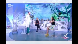 Thermage  Lifting non chirurgico viso e corpo  Detto Fatto Rai2  Dr Marco Bartolucci [upl. by Boote470]