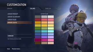 Halo Online ELDEWRITO 06 Armor Customization [upl. by Imoyaba]