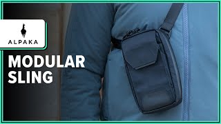 ALPAKA Modular Sling Review 2 Weeks of Use [upl. by Arley]