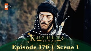 Kurulus Osman Urdu  Season 4 Episode 170 Scene 1  Kya Cerkutay dushman ke hamle se bach payega [upl. by Sibylle873]