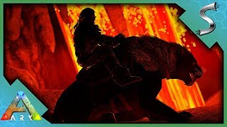 LAVA CAVE EXPLORATION amp APEX DROP HUNTING  Ultimate Ark E17  The Island [upl. by Arivle]