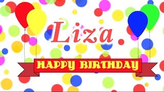 Happy Birthday Liza Song [upl. by Tawsha]