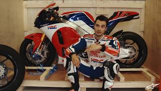 MotoGP Riders ride Hondas RC213VS [upl. by Ayela]