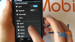 How To StopSet AutoRotate Display  Samsung Galaxy Nexus [upl. by Litt55]