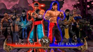 Mortal Kombat Shaolin Monks  Todos os Fatalities｜Multalities  Brutalities Unlock All Characters [upl. by Gerrie]