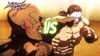 Muteba vs Sekibayashi Full Fight  Kengan Ashura Season 2 [upl. by Aninep]