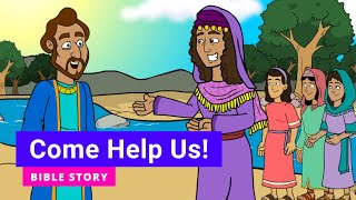 Bible story quotCome Help Usquot  Primary Year C Quarter 2 Episode 2  Gracelink [upl. by Kreiner153]