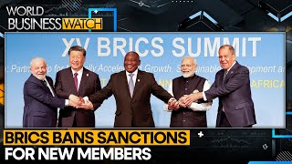 BRICS membership requires sanctions ban  World Business Watch [upl. by Toombs]